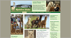Desktop Screenshot of alpakafarm.com